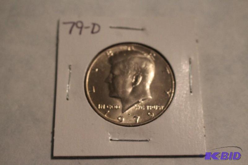 1979 D Kennedy Half Dollar&nbsp...