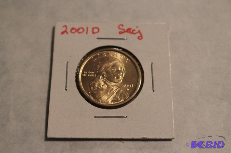 2001 D Sacagawea Dollar&nbsp...
