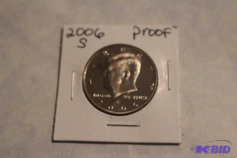 2006 S Kennedy Half Dollar Proof...