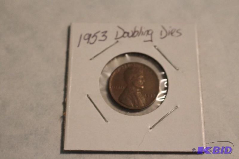 1953 P Lincoln Wheat Ears Variety 1 Doubling ...