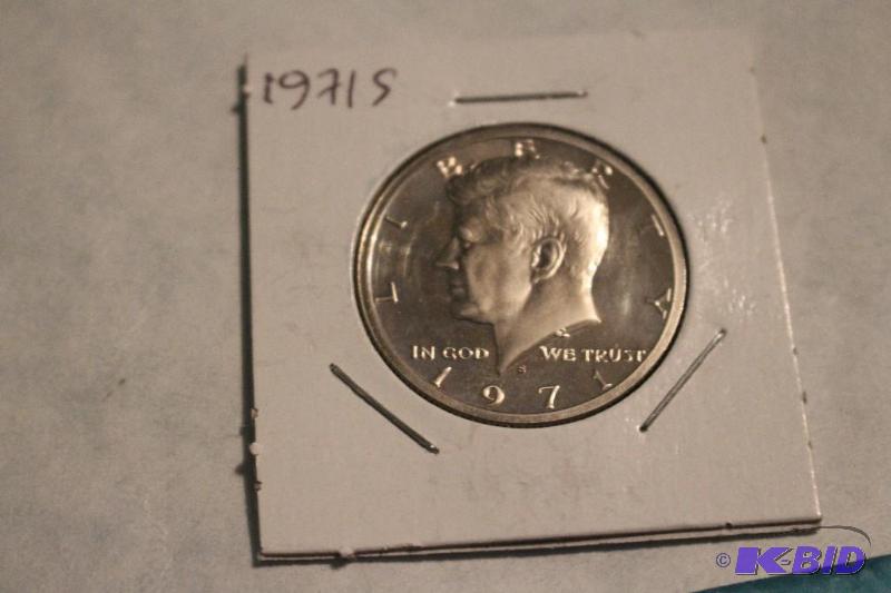 1971 S Kennedy Half Dollar...