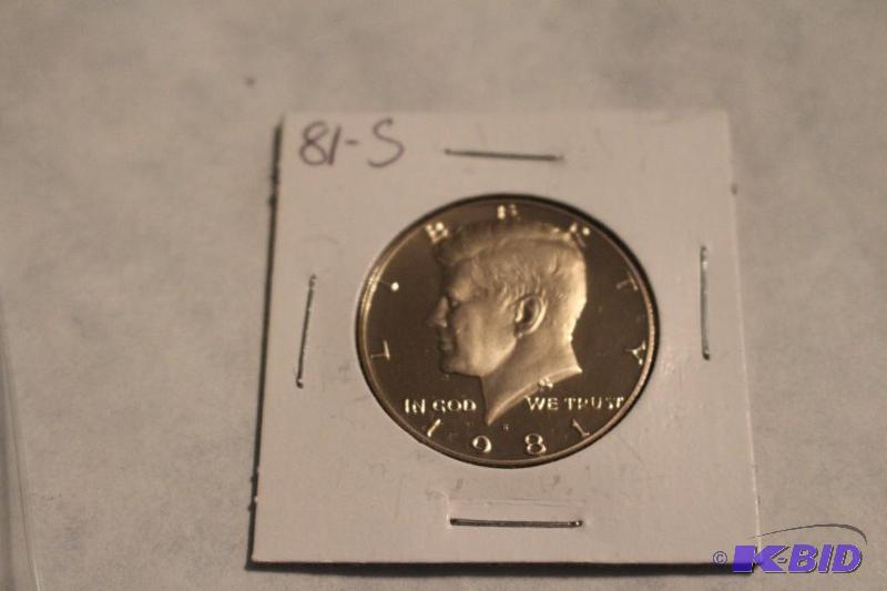 1981 S Kennedy Half Dollar&nbsp...