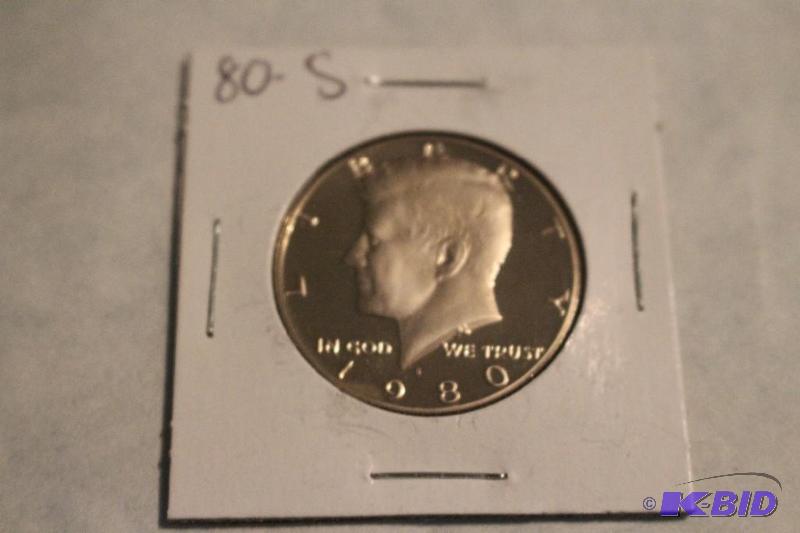 1980 S Kennedy Half Dollar...