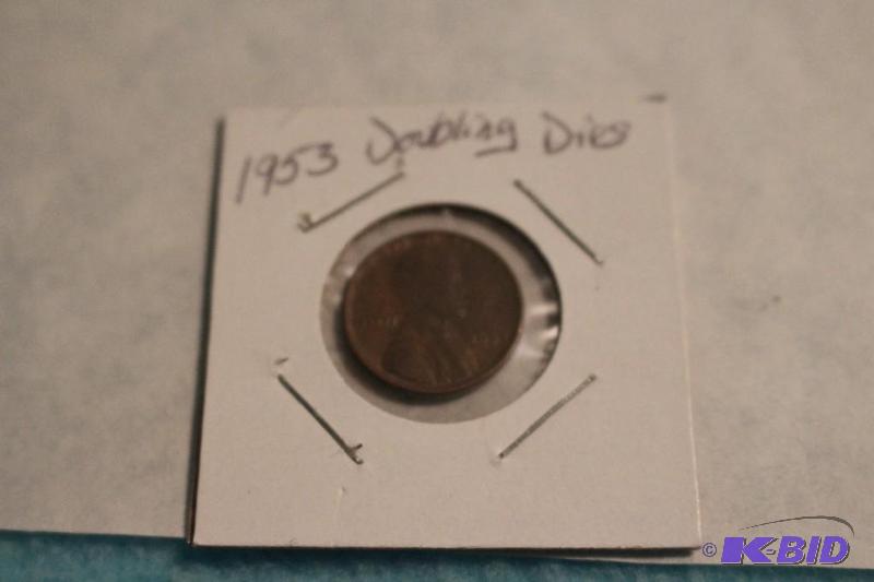 1953 P Lincoln Wheat Ears Variety 1 Doubling ...