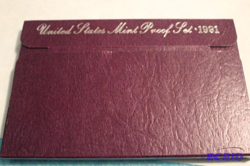 1991 U.S. Mint Proof Set Including   1991 Li...