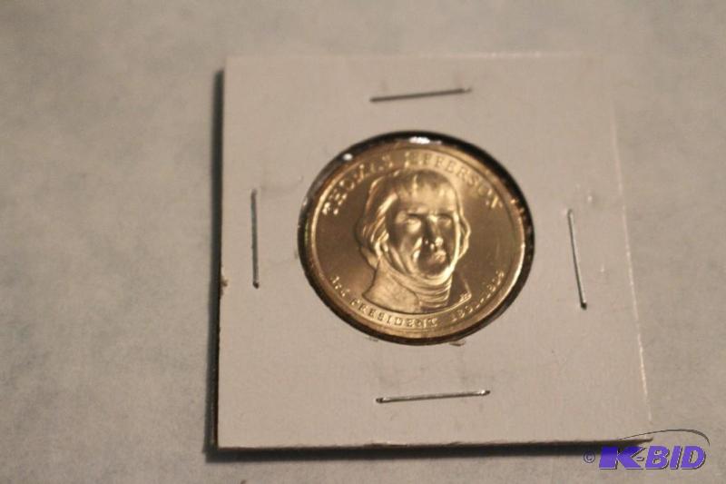 2007 P Thomas Jefferson Dollar...
