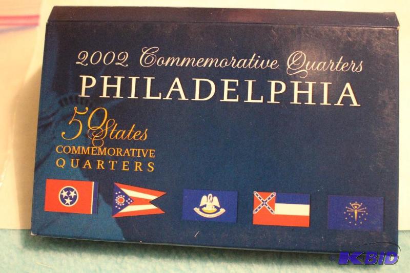 2002 P Commemorative State Quarters Gold Set ...