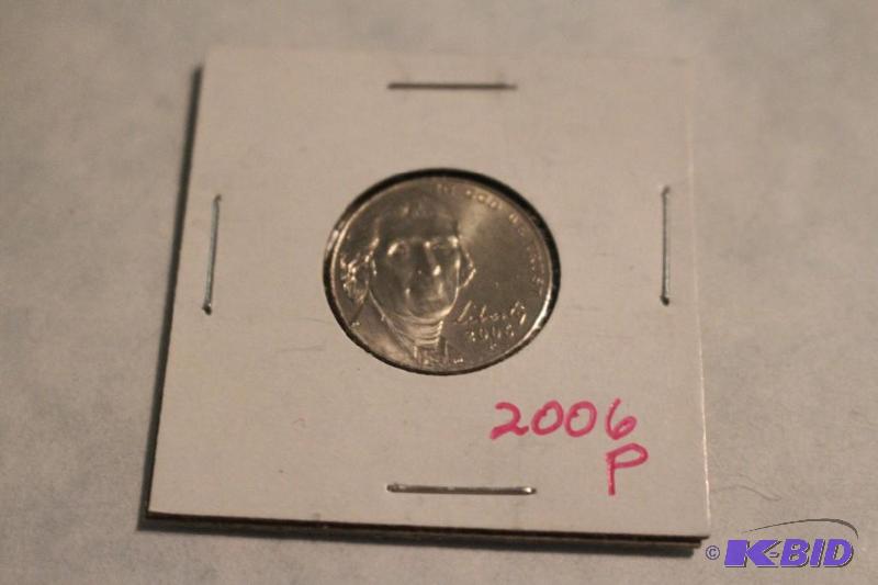 2006 P Jefferson Nickel...