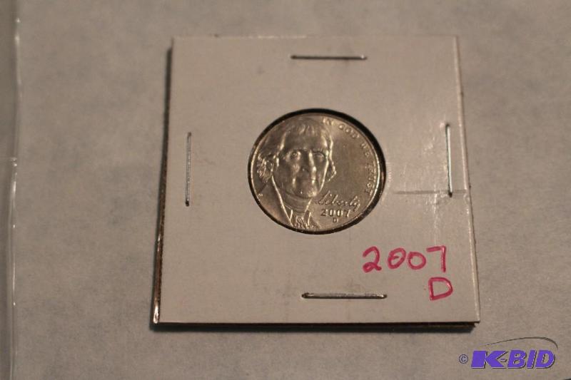 2007 D Jefferson Nickel...