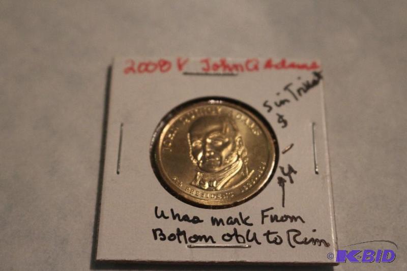 2008 P John Quincy Adams Dollar U Has Mark Fr...