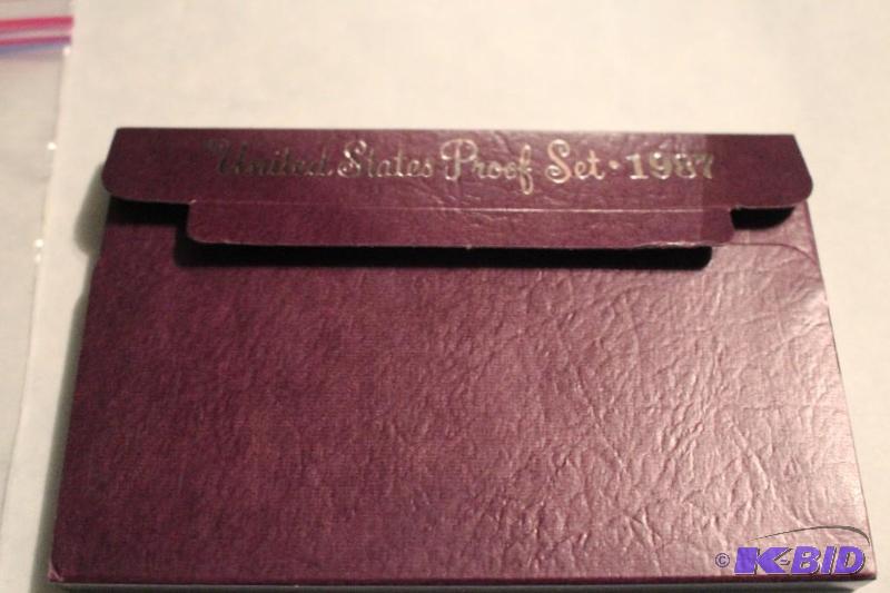 1987 P U.S. Proof Set Including   1987 Linco...