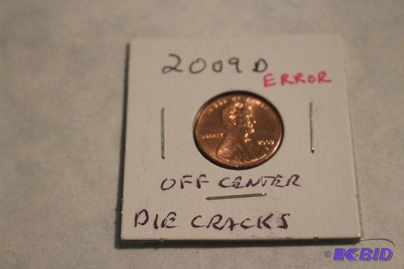 2009 D Lincoln Bicentennial Cabin Cent Off Ce...