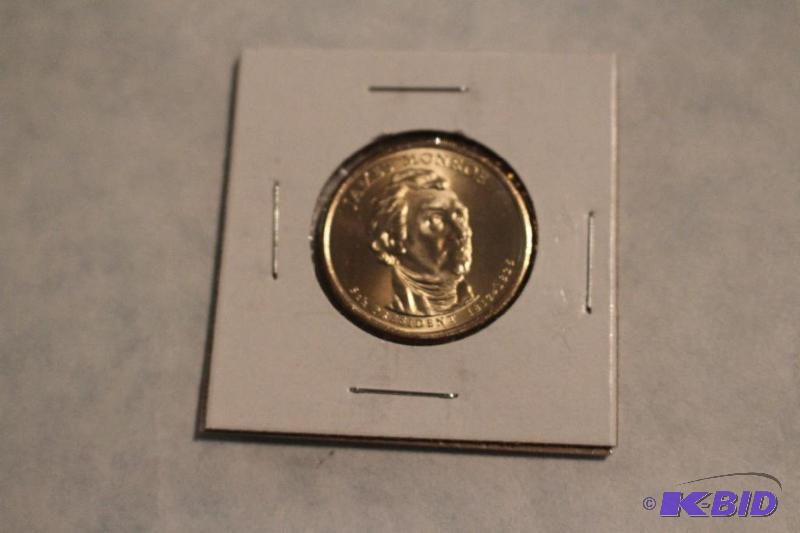 2008 P James Monroe Dollar...
