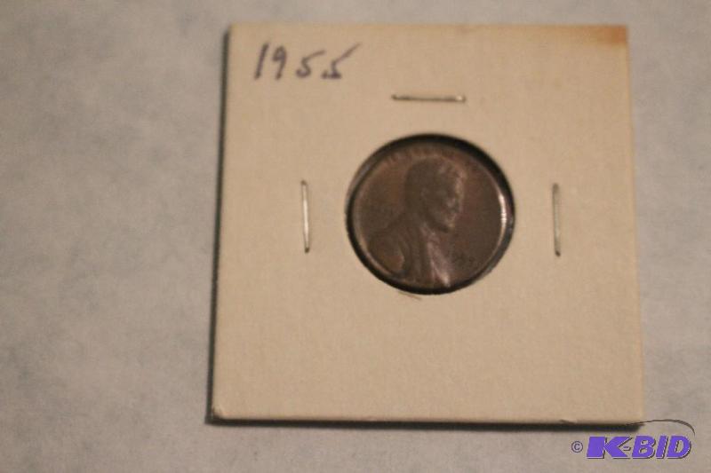 1955 P Lincoln Wheat Ears Variety 1...