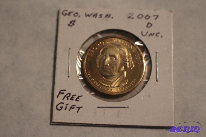 2007 D Washington Dollar&nbsp...