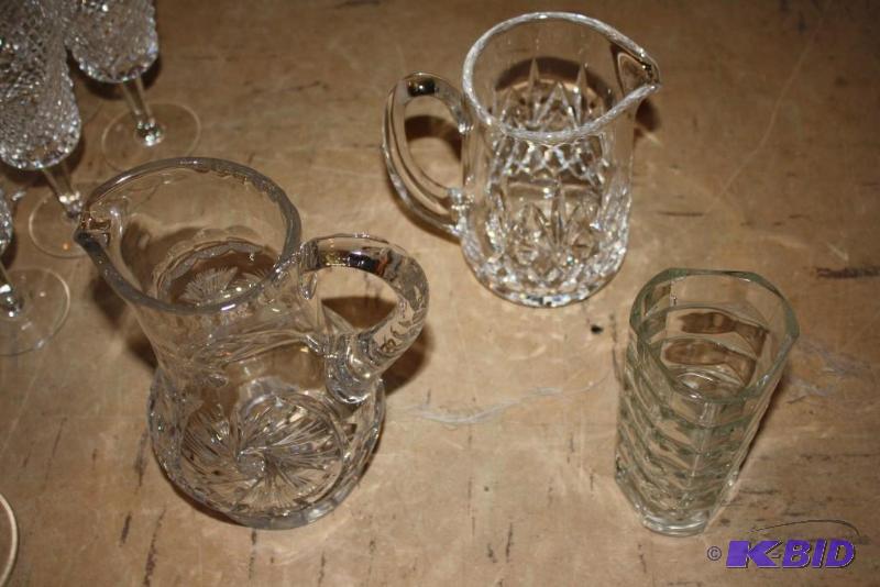 Lot of (3) Including (2) Vintage Cut Glass P...