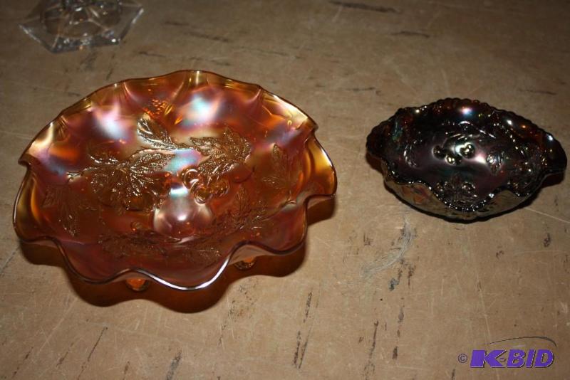 Lot of (2) IncludingVintage Gold Amber Carni...