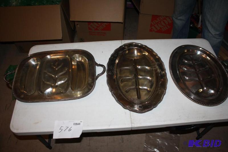 Lot of (3) Including Vintage Silver Plated L...
