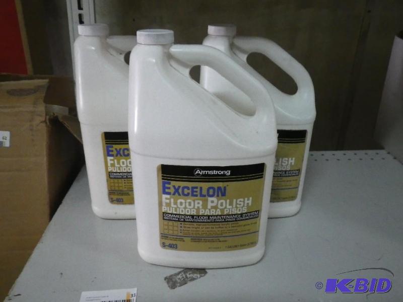 2 14 jugs of Armstrong floor polish...