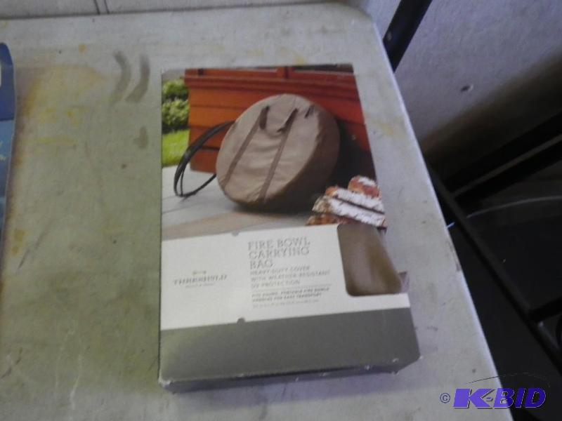 New fire bowl carrying case...