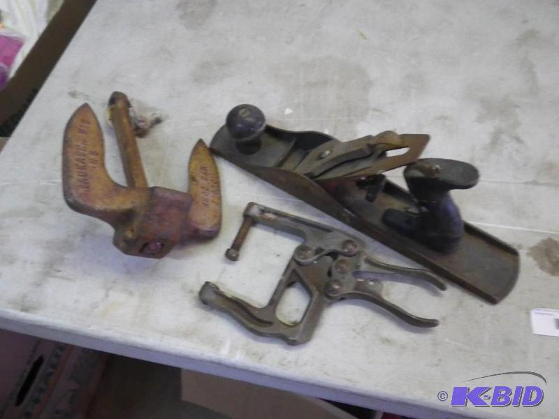 Plane, clamp, boat anchor...
