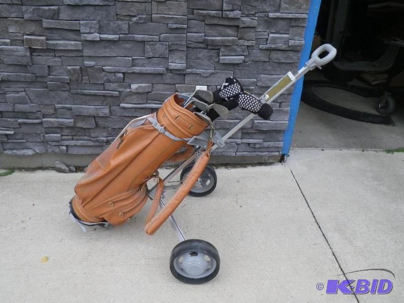 golf clubs...