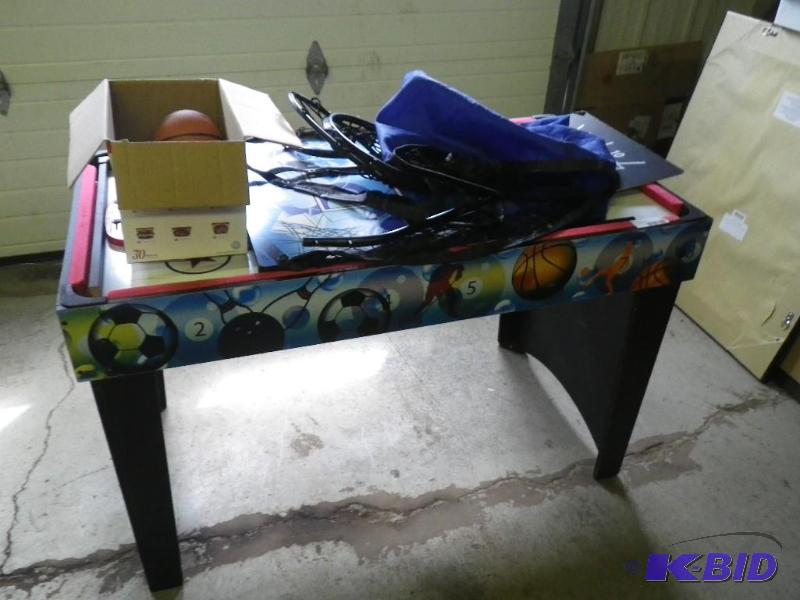 Gaming table with lots of different games...