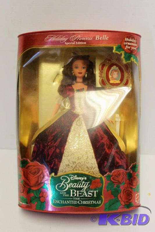 Holiday Princess Belle By Mattel Special Edit...
