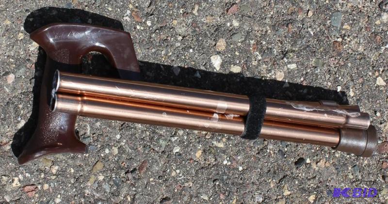 Fold Up Walking Cane Metal Body And Durable F...