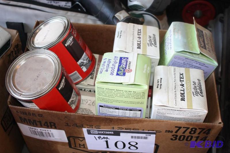 lot 108 image: Box lot with various items including Good-Bye...