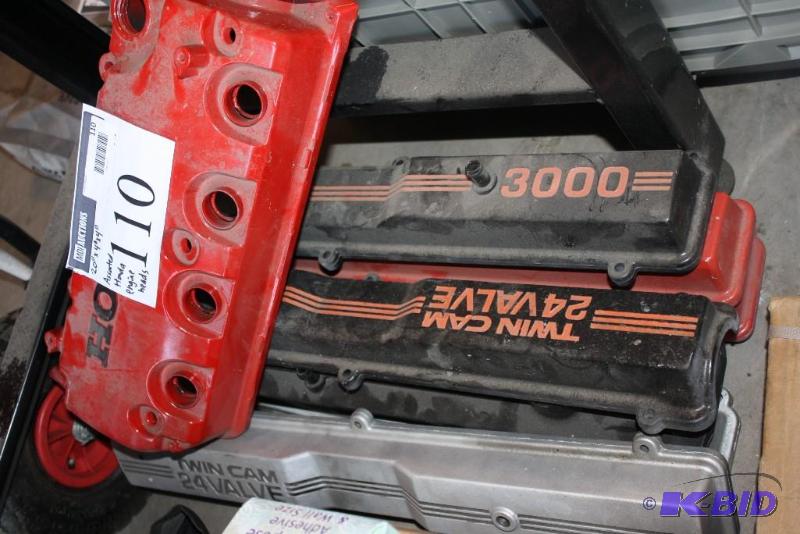 lot 110 image: Lot of (7) Assorted Honda and Toyota Engine H...
