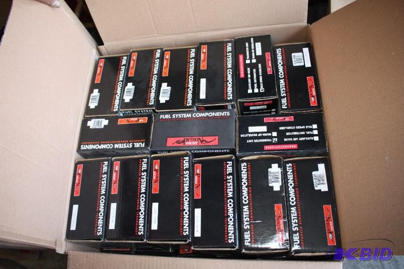 lot 131 image: Lot of (36) Python Injection Inc Brand Fuel S...