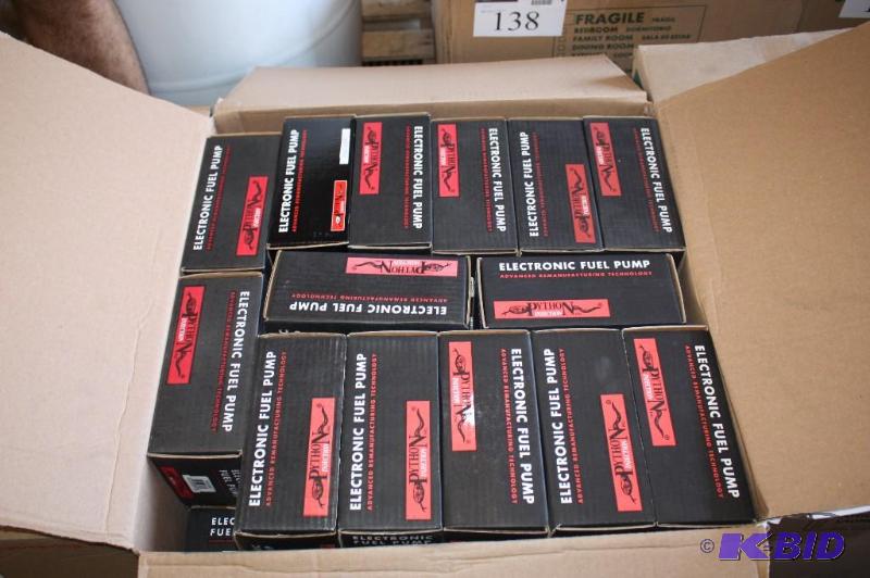 lot 153 image: Lot of (36) Python Injection Inc Brand Electr...
