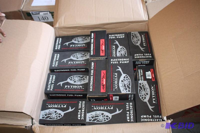 lot 155 image: Lot of (36) Python Injection Inc Brand Electr...