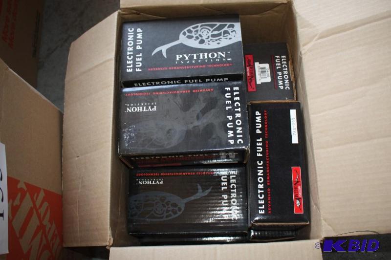 lot 158 image: Lot of (12) Python Injection Inc Brand Electr...