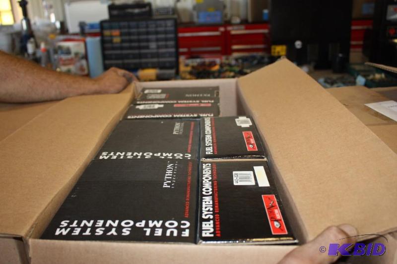 lot 160 image: Lot of (12) Python Injection Inc Brand Fuel S...