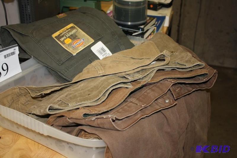 lot 39 image: Lot of (6) Clothing Items - Including (1) Pai...