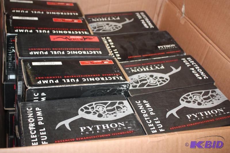 lot 41 image: Lot of (36) Python Injection Inc Brand Electr...