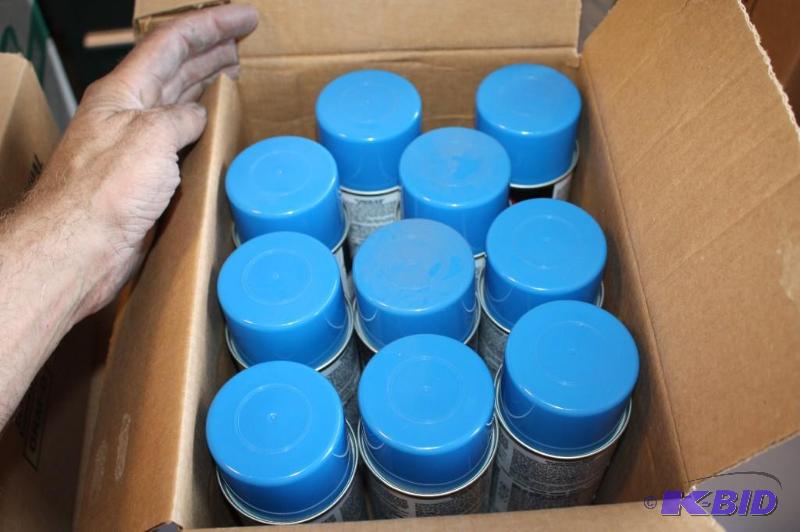 lot 60 image: Lot of (2) Boxes of Krylon brand Acrylic Enam...