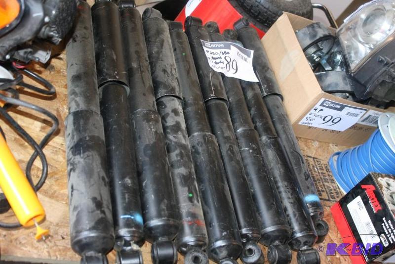 lot 89 image: Lot of (9) Heavy Duty Shocks for Ford F250F3...