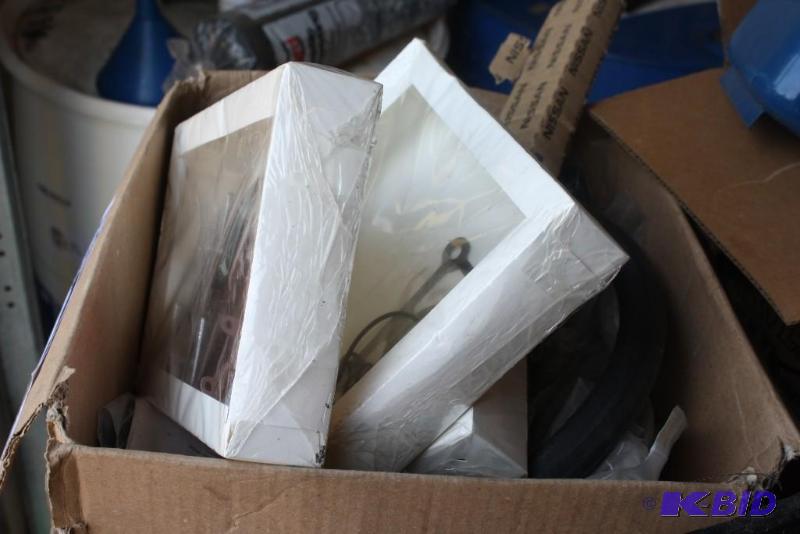 lot 91 image: Box lot of various Nissan Auto Parts includin...