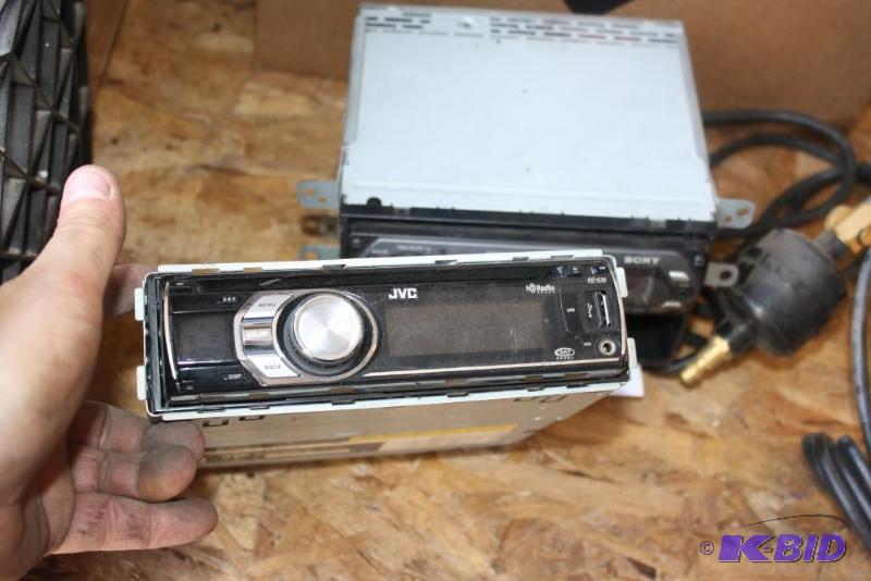 lot 95 image: JVC brand CDRadio, USB Port, HD Ready, Model...