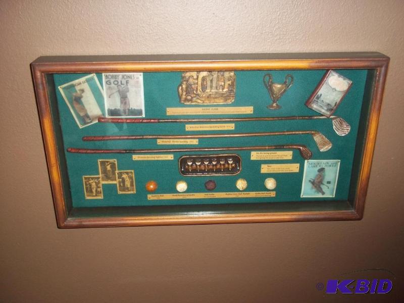 Golf Decor Shadow box...