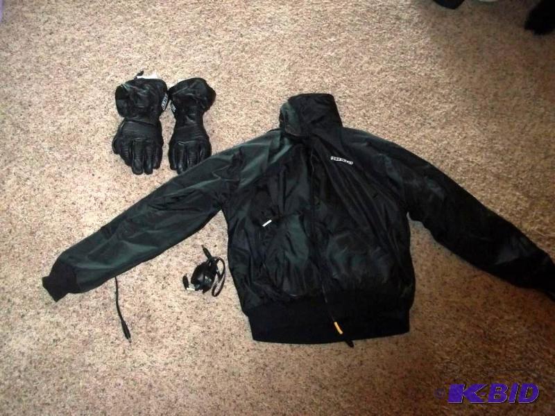 Gerbings Heated Motorcycle Jacket and gloves ...