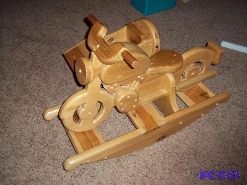Motorcycle Rocking&nbsp toy with side cart...
