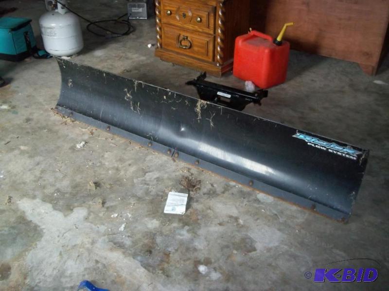 6 Quick Tach Polaris ATV snow plow...