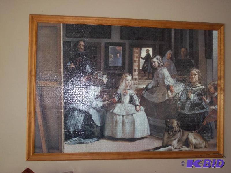 8000 Piece Framed Puzzle 46&quot x 65&quot...