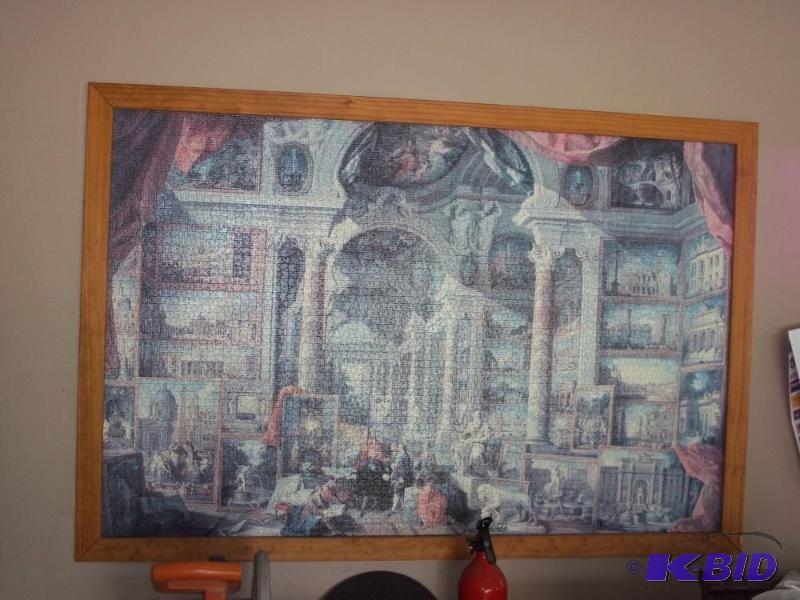 5000 Piece Framed Puzzle 43&quot x 65&quot...