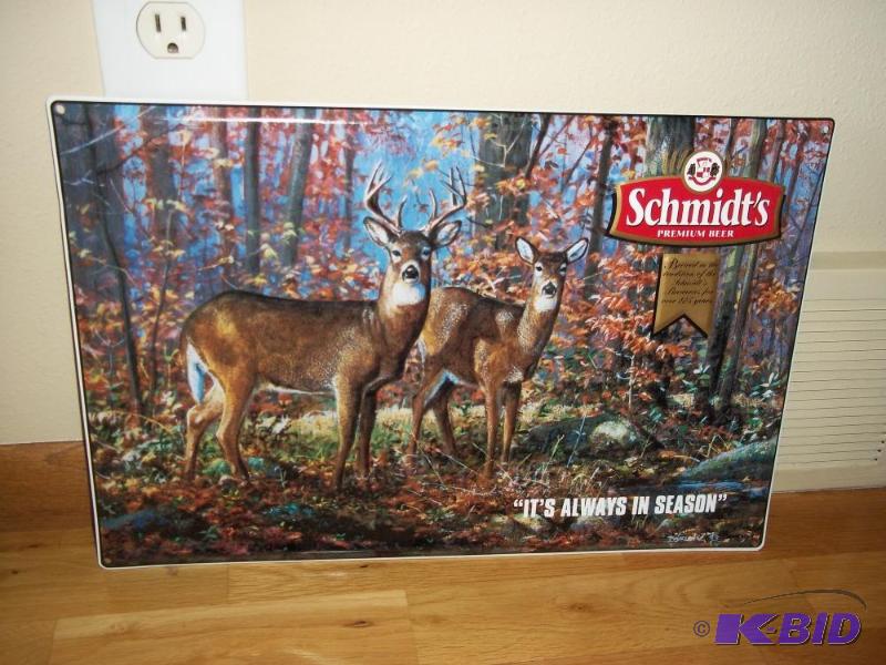 Schmidts Premium Beer Sign...