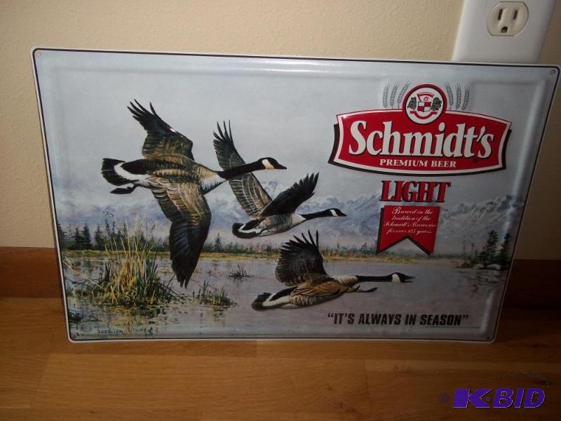 Schmidts Premium Beer Sign...